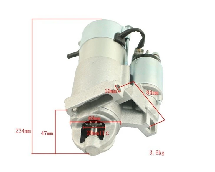 Hanzhi Forklift Parts 1650426 Motor Starter For Hyster, H-40XI factory