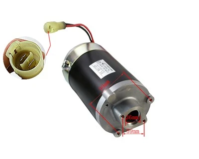 Forklift Parçaları DC Motor, 14510-23130-71 Direksiyon Motoru 48V/0.9KW 7FB15~20 için