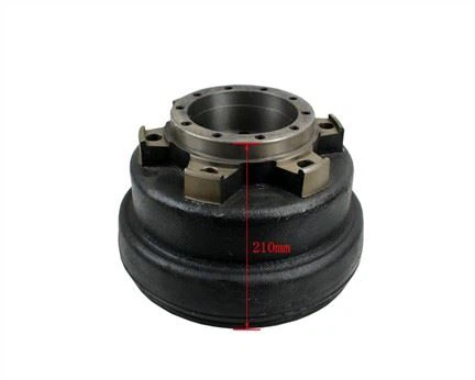 XF250 Göbek Tekerlek Fren Tambur:XF250-110004-000